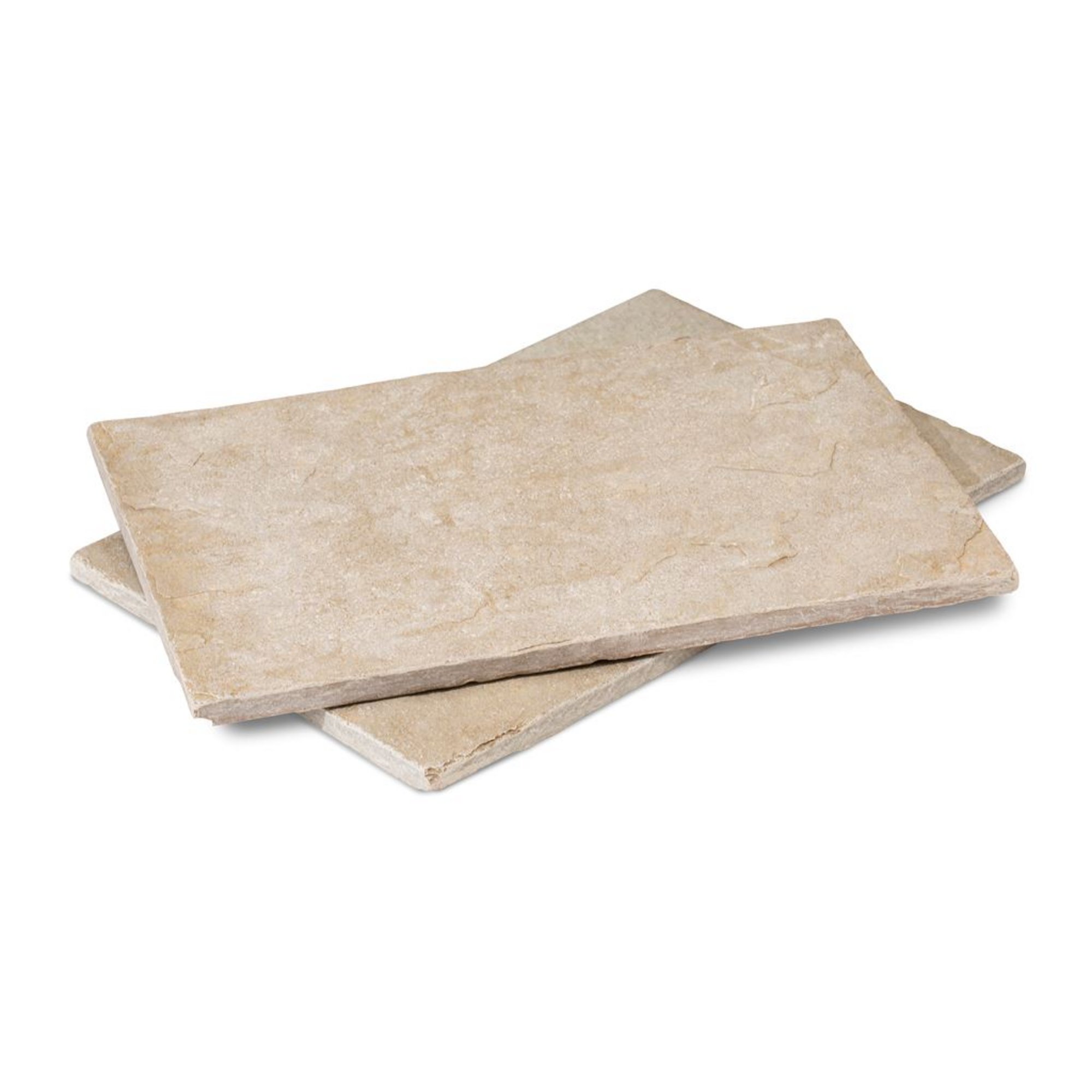 Natural cleftand tumbled, hand cut edges